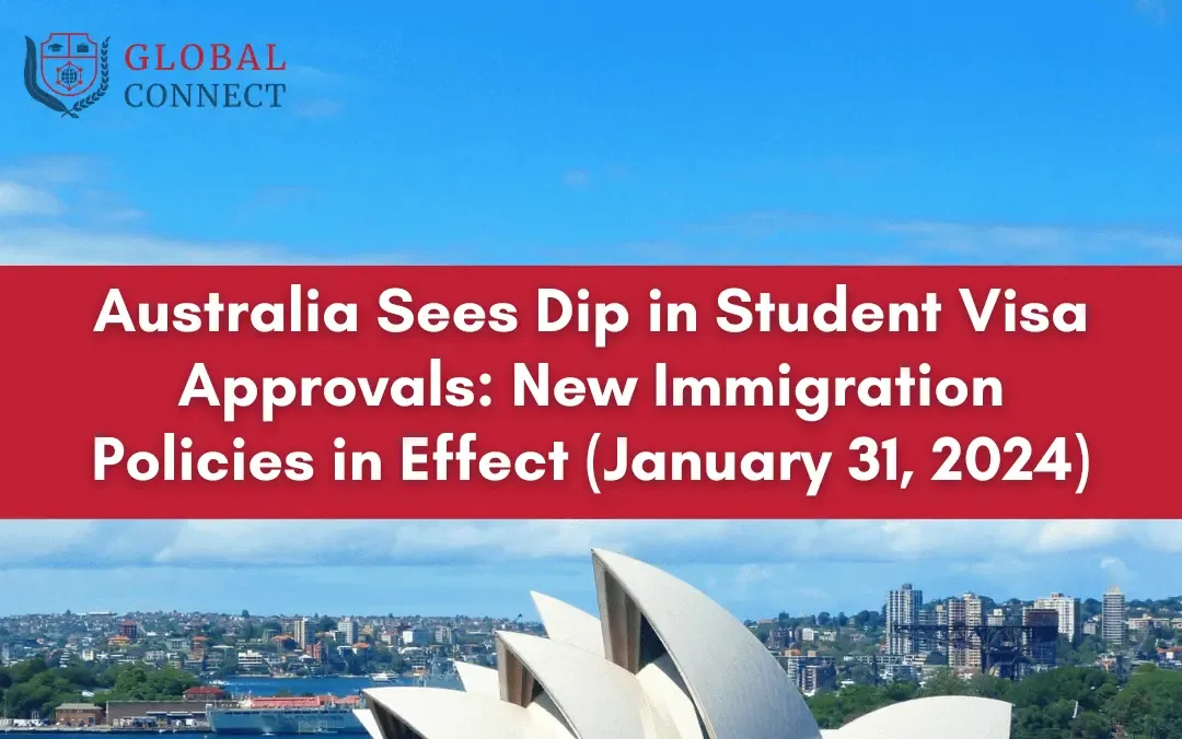 Australian Student Visa Approvals Experience Decline: New Immigration Policies in Effect (January 31, 2024)