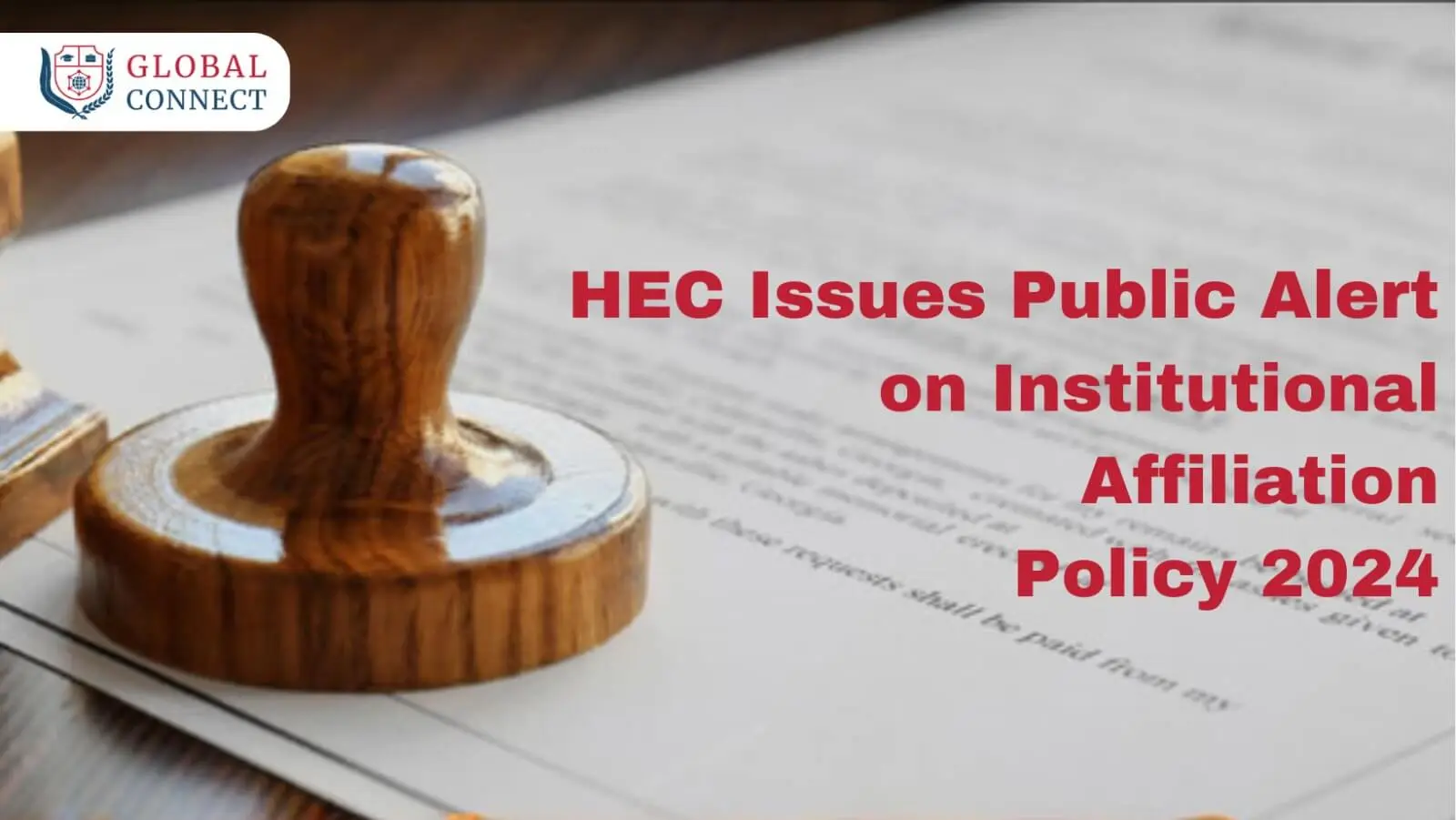 HEC Issues Public Alert on Institutional Affiliation Policy 2024